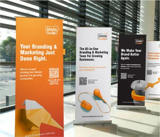 Pop-Up Roller Banner Design